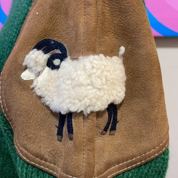 ICEBERG Green Wool Alpaca Ram Sweater - Picture 11 of 14